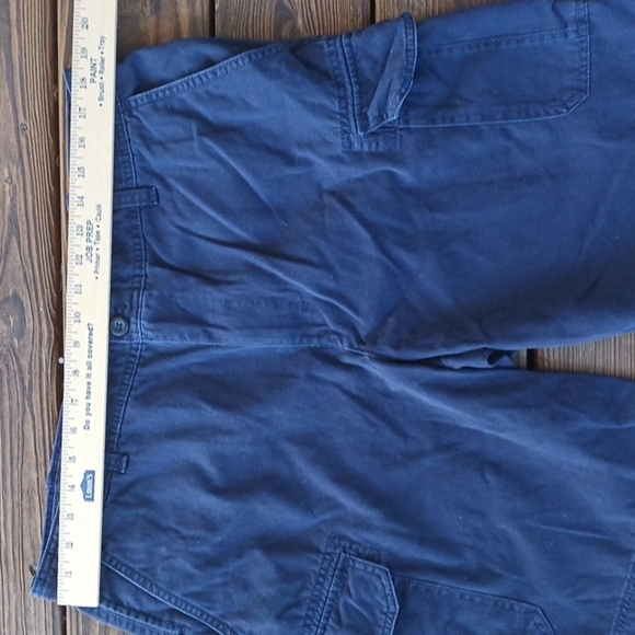 Izod men's blue cargo shorts size 38 - Picture 4 of 8